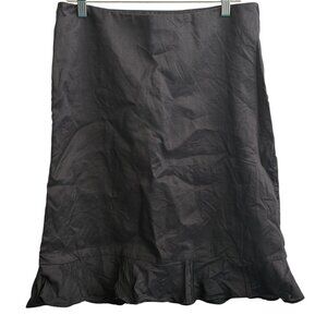 H&M Black Trumpet Pencil Skirt